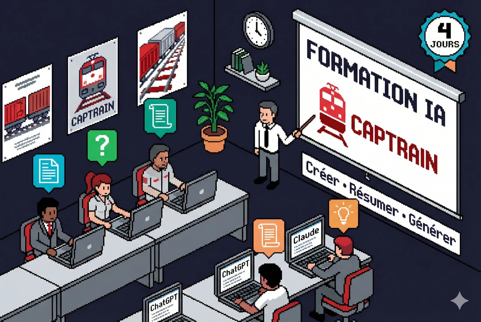 CAPTRAIN - Acculturation IA pour Formateurs Internes